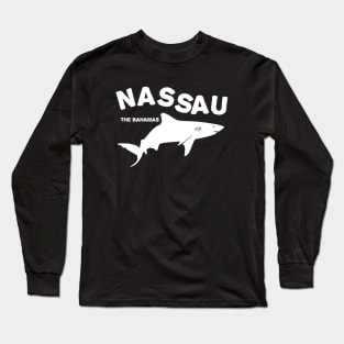 Shark Diving - Nassau - The Bahamas Long Sleeve T-Shirt